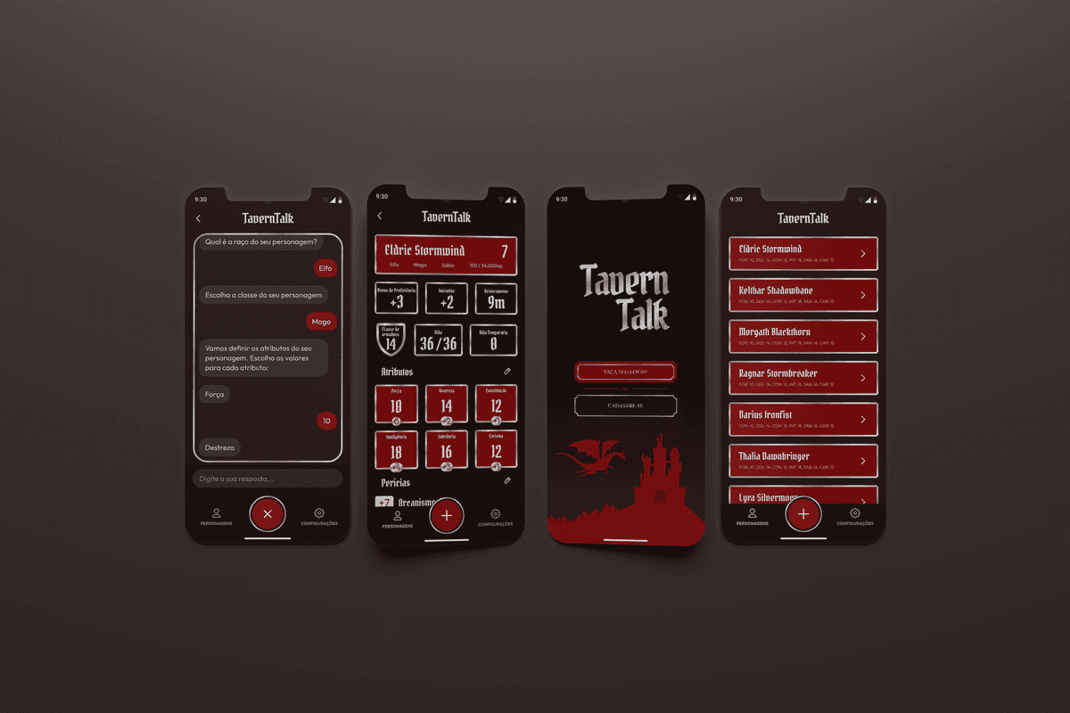 Capa para o projeto Tavern Talk